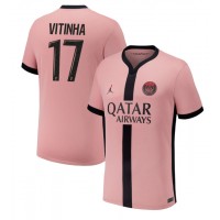 Fotbalové Dres Paris Saint-Germain Vitinha #17 Alternativní 2024-25 Krátký Rukáv